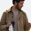 Nobody Wants This Noah Roklov Brown Jacket Back Image