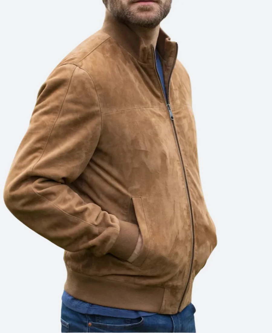 Nobody Wants This Noah Roklov Brown Jacket Back Image