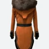 North Of North Siaja Hooded Coat Back Image