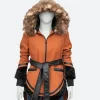 North Of North Siaja Hooded Coat Front Image