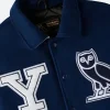OVO X Campus Yale Varsity Jacket Collar Image