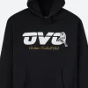 OVO X Chelsea FC Black Hoodie Front Image