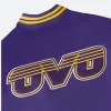 OVO X LA Lakers Varsity Jacket Back Zoom Image