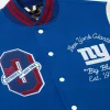OVO X New York Giants Varsity Jacket Collar Zoom Image