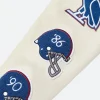 OVO X New York Giants Varsity Jacket Sleeves Image