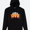 OVO x UFC Flame Logo Hoodie