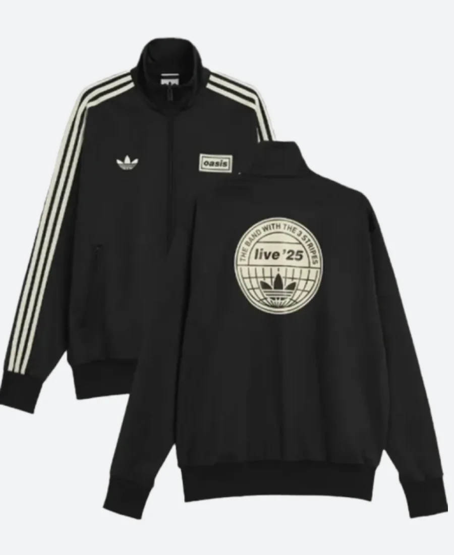 Oasis Live 2025 Track Jacket Black Image