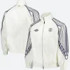 PSG X Jordan WPSG X Jordan Wings White Anthem Jacket BAck Imageings White Anthem Jacket Front & Back Image