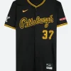 Pittsburgh Pirates Jared Jones Script Jersey Front Image