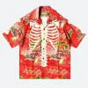 Platonic S02 Will Skeleton Skull Shirt back Image