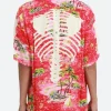 Platonic S02 Will Skeleton Skull Shirt back Image