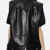 Poker Face 2023 Ruby Ruin Leather Vest Back Image