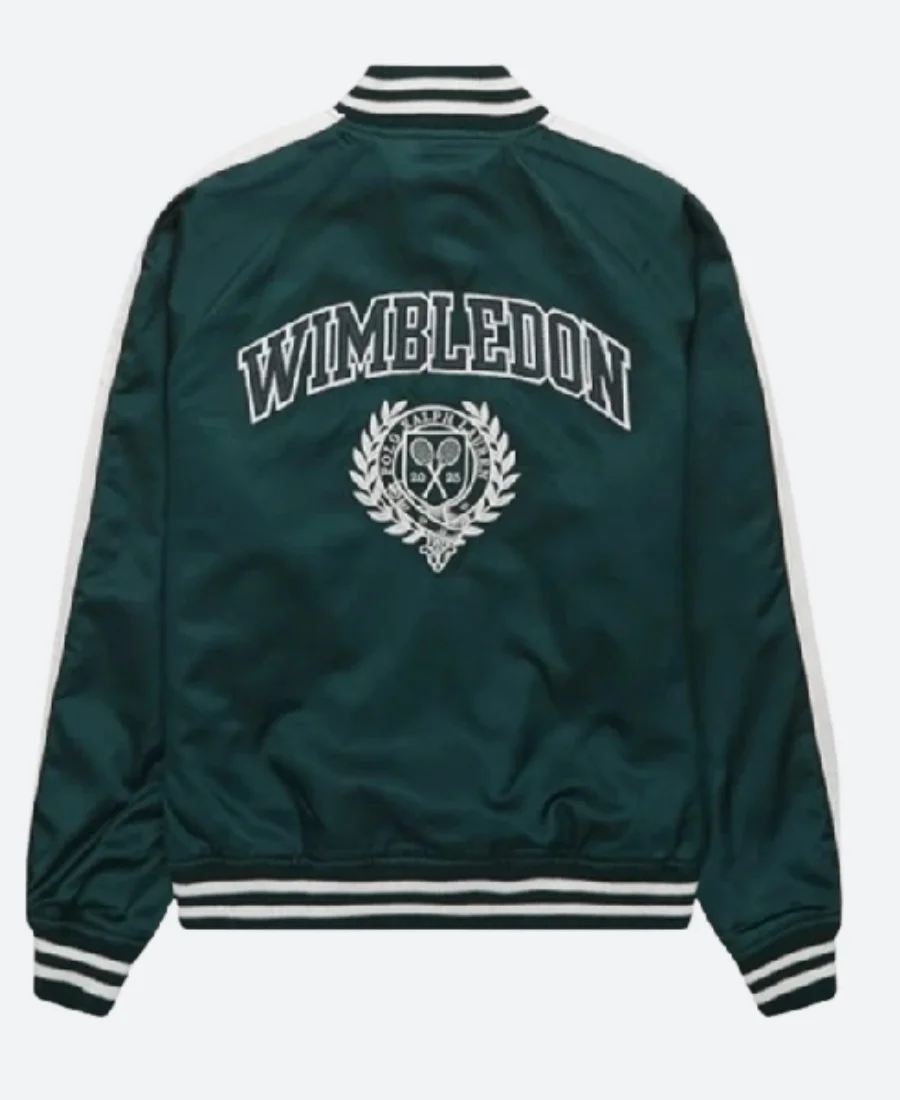 Polo Wimbledon Varsity Jacket Back Image