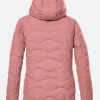 Pushers S01 Emily Quilted Puffer Jacket Back Image