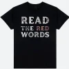 Read The Red Words T-Shirt Front Image