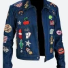 Rocketman Elton John Denim Jacket Front Image