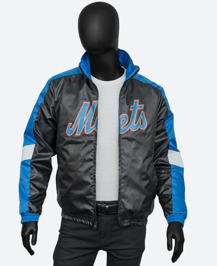 SNL Pete Davidson Mets Jacket Front Image