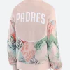 San Diego Padres Raglan Track Jacket Back Image
