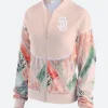 San Diego Padres Raglan Track Jacket Front Image