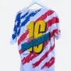 Sfera Ebbasta AMERICAN Graphics T-shirt Back Image
