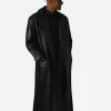 Shoresy S04 Jodolo Leather Trench Coat Front Image