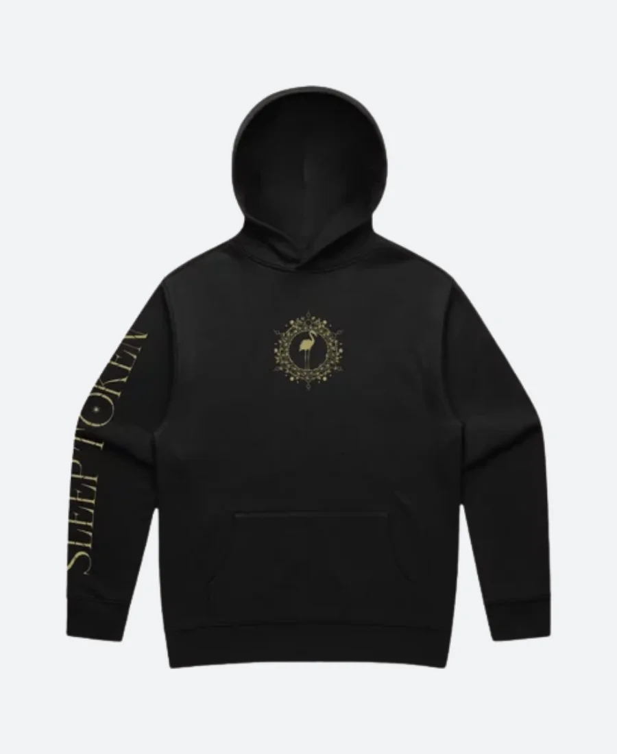 Sleep Token Even In Arcadia Weapons Black Hoodie Front Image