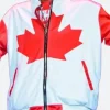 Snoop Dogg Cali To Canada Tour Bomber Jacket Close Up Image