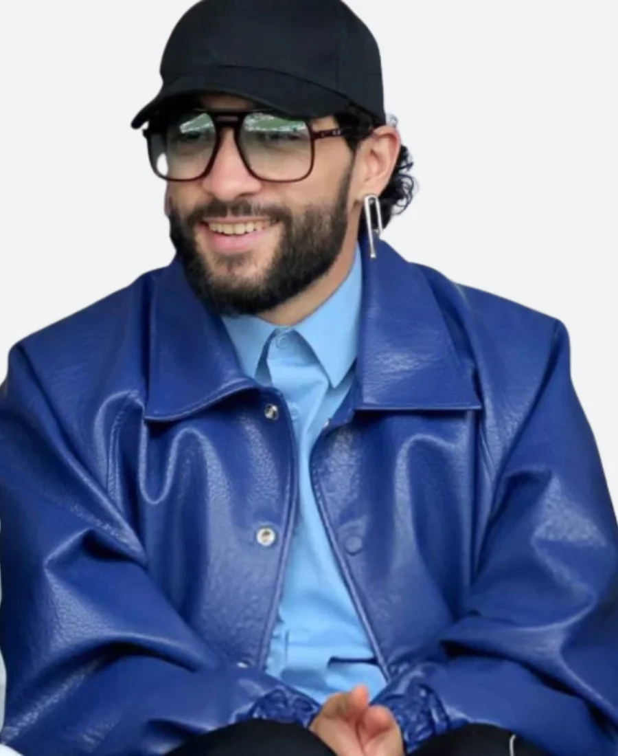 Sofiane Pamart Bomber Leather Jacket Actor Image