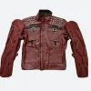Star Lord Leather Jacket Front Image