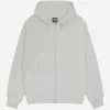 Stussy Beach Roots Hoodie Blue Front Image