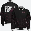 Super Bowl LIX New Orleans Varsity Jacket Front & Back Image