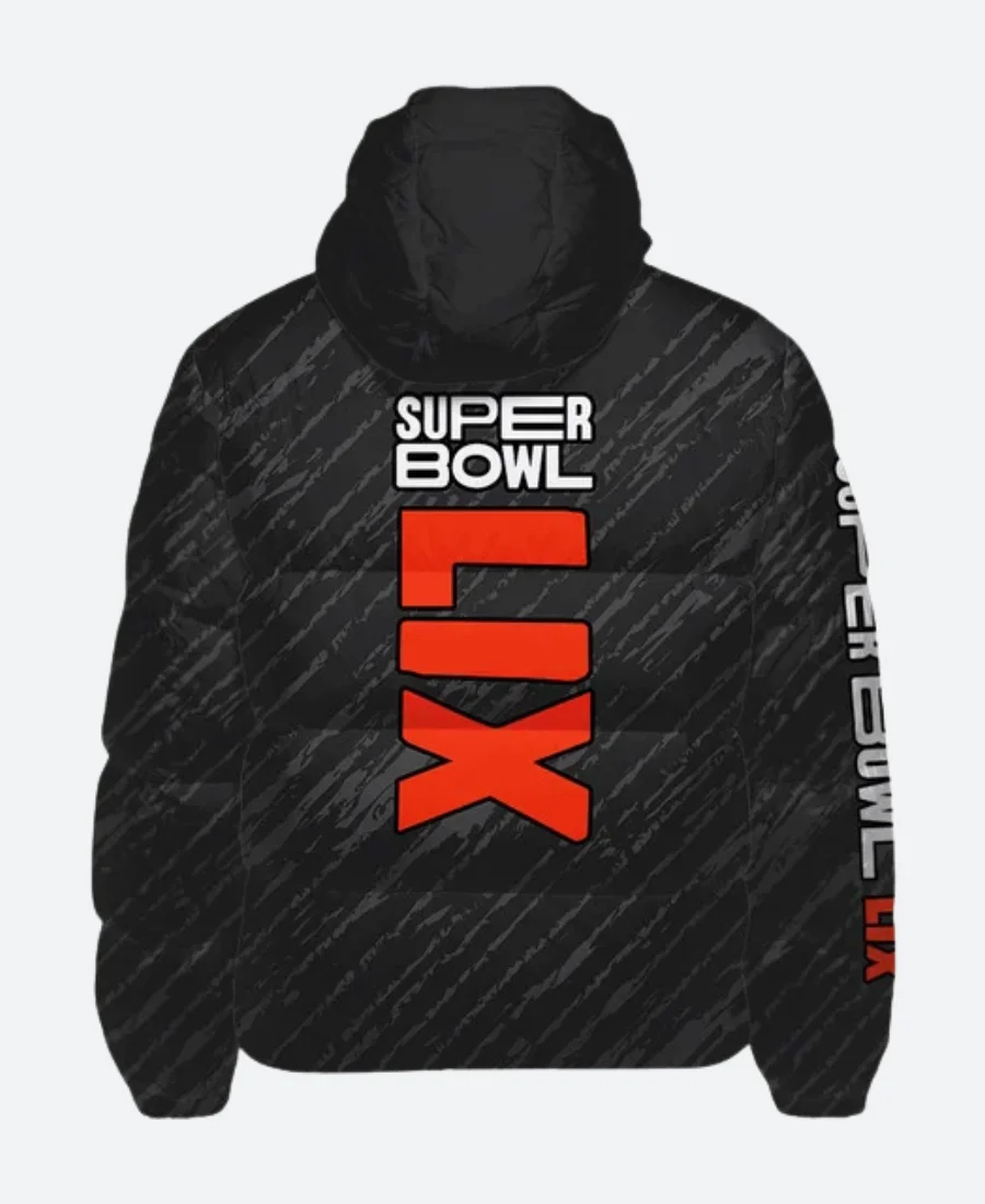 Super Bowl LIX New Orleans Varsity Jacket Front & Back Image