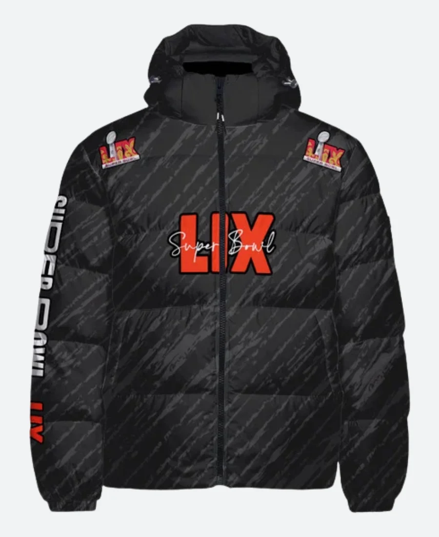 Super Bowl LIX New Orleans Varsity Jacket Front & Back Image