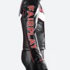 Superman 2025 Mister Terrific Leather Jacket Side Image