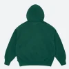 Supreme MM6 Maison Margiela Hoodie Green Back Image