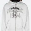 Supreme MM6 Maison Margiela Hoodie Greey Front Image