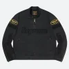 Supreme Vanson Denim Jacket Black Front Image