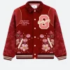 TTC Flower Varsity Jacket Front Image