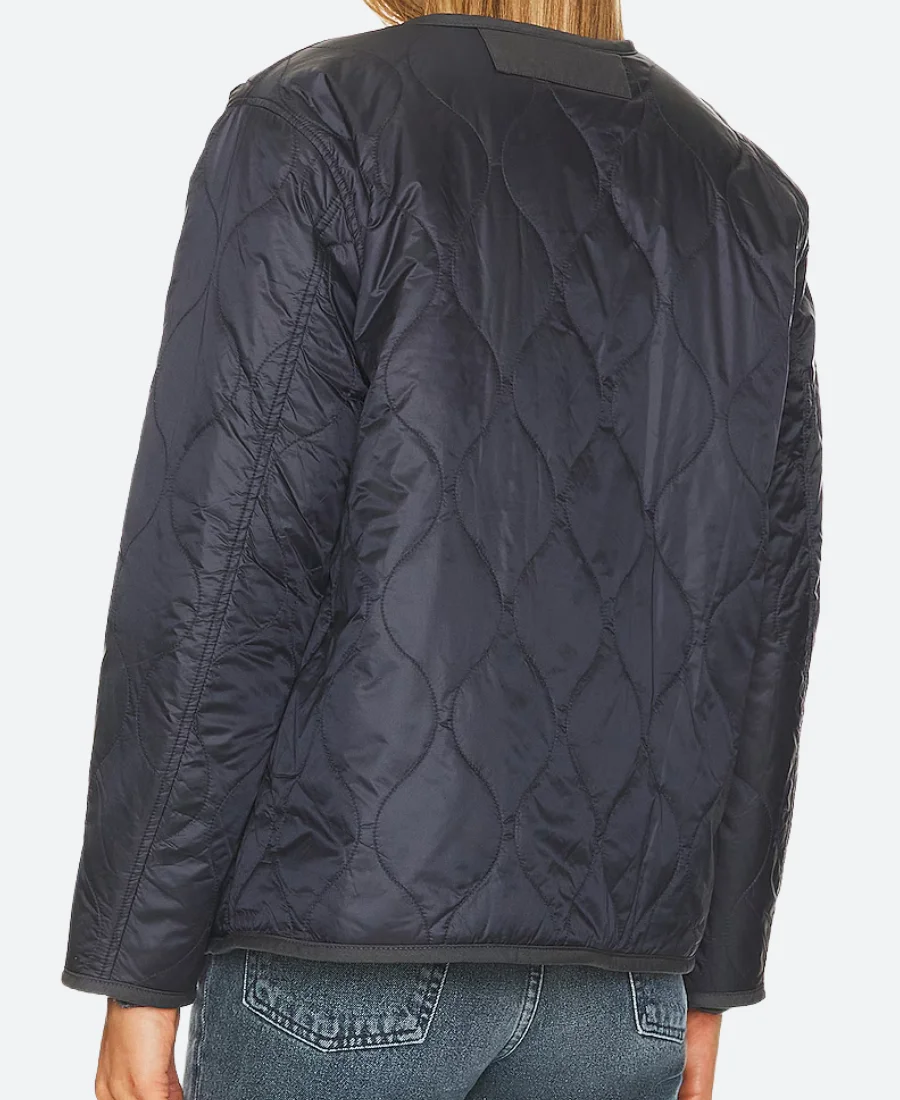 The Bear Tiffany Jerimovich Quilted Puffer Jacket Back Image