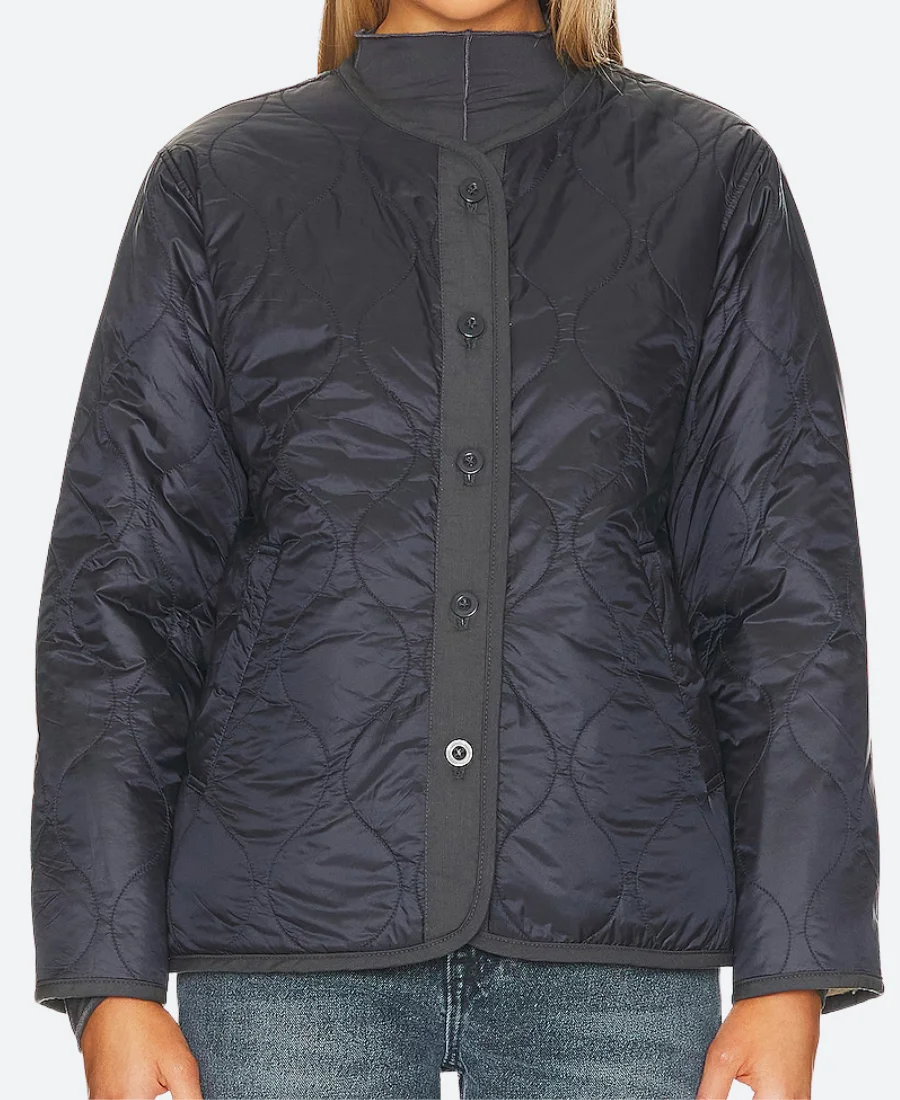 The Bear Tiffany Jerimovich Quilted Puffer Jacket Front Image