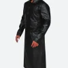 The Grand Budapest Hotel Jopling Leather Trench Coat Full Image
