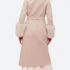 The Recruit Max Meladze Trench Coat Back Image