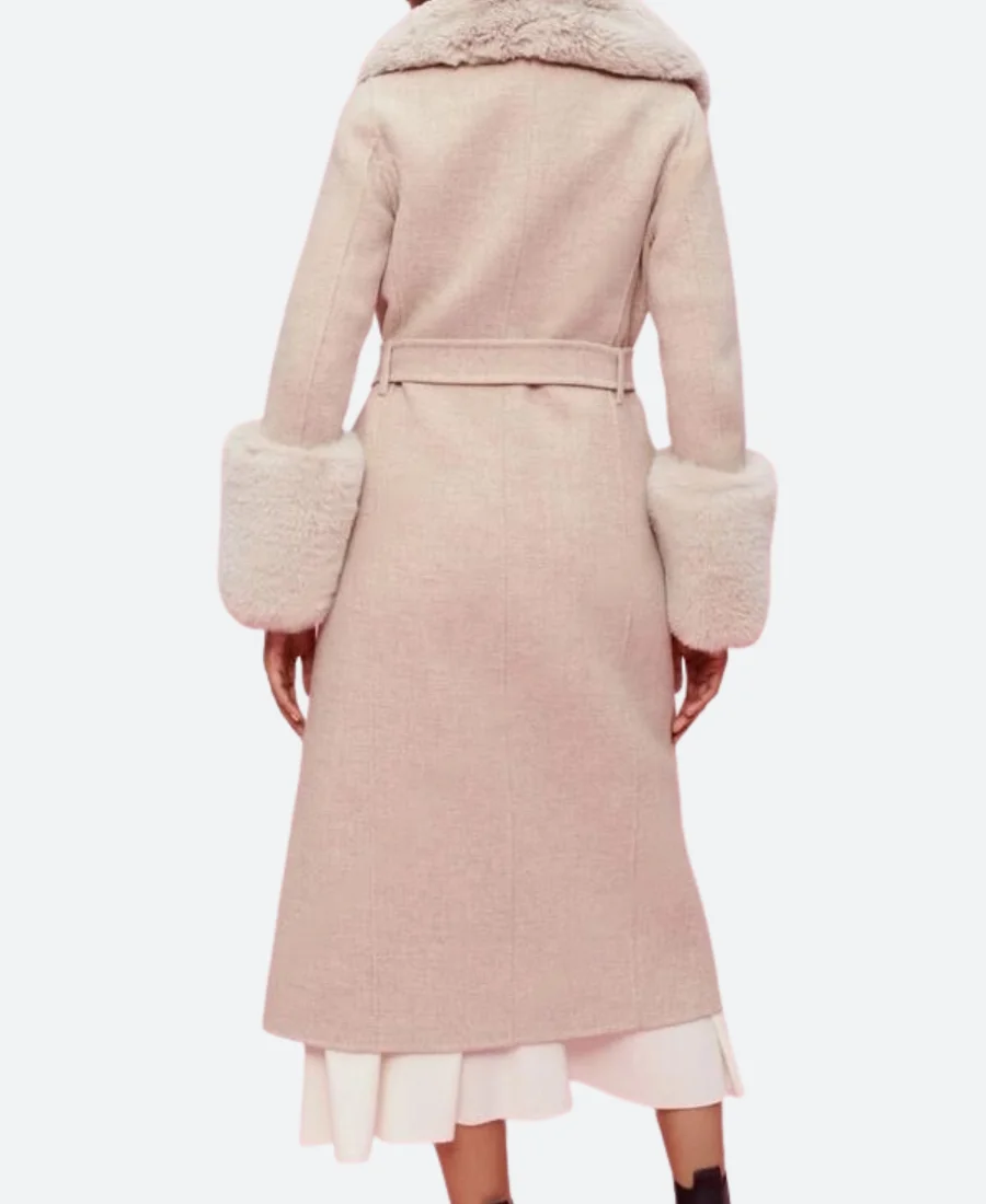 The Recruit Max Meladze Trench Coat Back Image