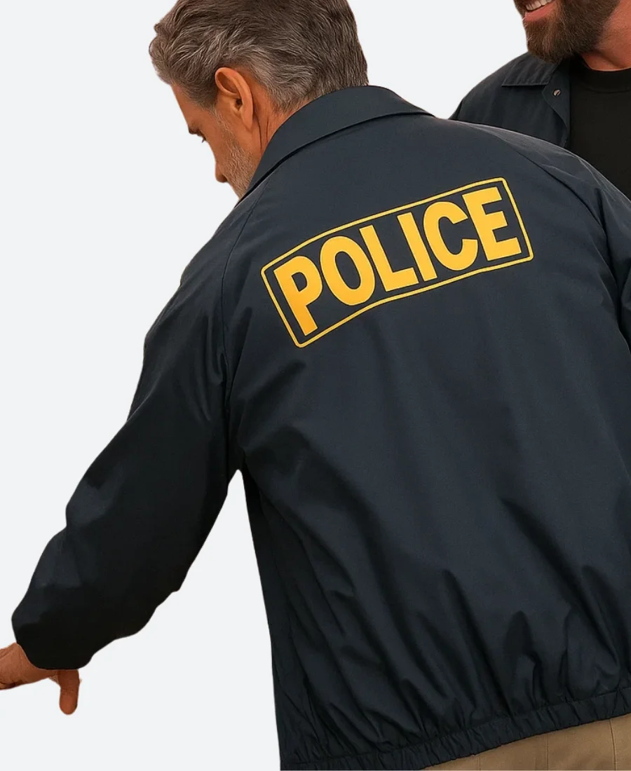 The Rip Ben Affleck Police Jacket Back Image