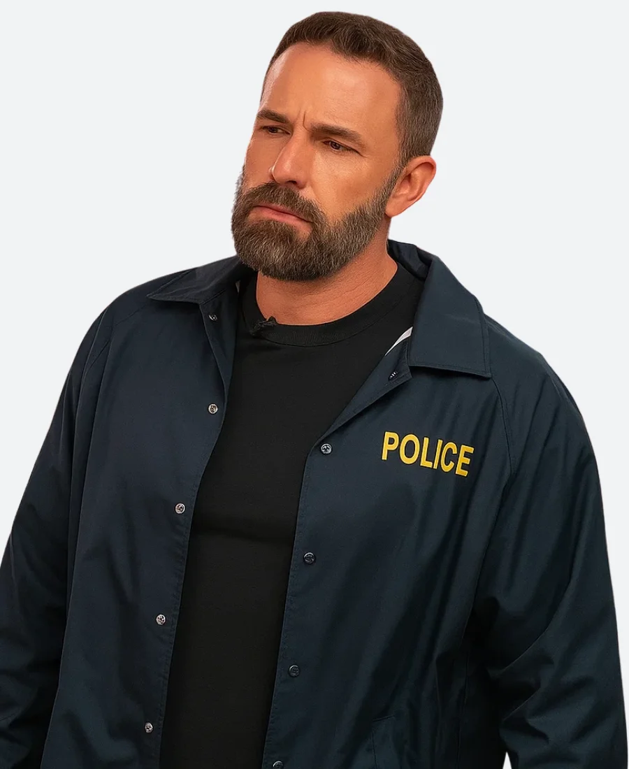 The Rip Ben Affleck Police Jacket Front Image