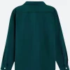 The Survivors S01 Kieran Teal Jacket Back Image