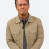 The Today Show Greg Kinnear Suede Leather Jacket