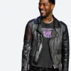 The Tonight Show S12 Kid Cudi Leather Jacket Actor Image