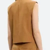 The View Alyssa Farah Griffin Brown Vest Back Image