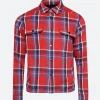 The Voice S27 Adam Levine Plaid Shirt Front Image